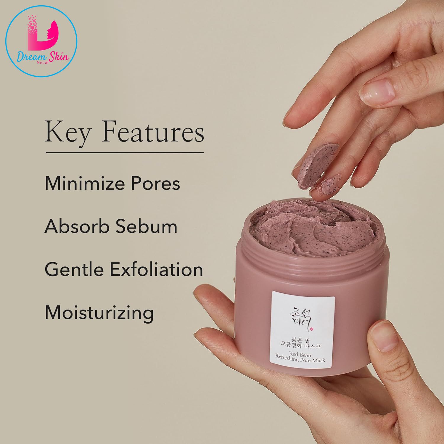 Beauty Of Joseon Red Bean Refreshing Pore Mask [140Ml]